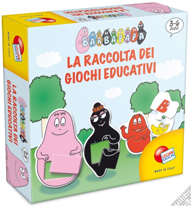 Barbapapa' raccolta di giochi educativi gioco di Lisciani