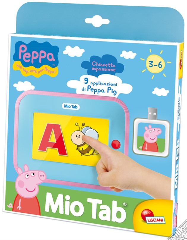 Mio Tab - Peppa Pig - Espansione 1 - I Giochi Di Peppa E George gioco di Lisciani