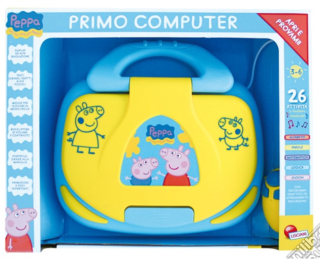PEPPA PIG' PRIMO COMPUTER (3-6 anni) gioco di Lisciani