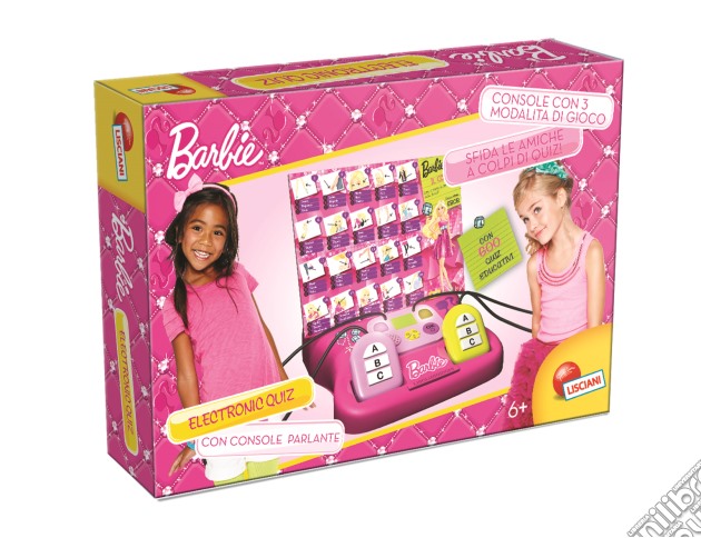 Barbie Console Quiz Parlante gioco di Lisciani