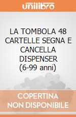 LA TOMBOLA 48 CARTELLE SEGNA E CANCELLA DISPENSER (6-99 anni) gioco di Lisciani