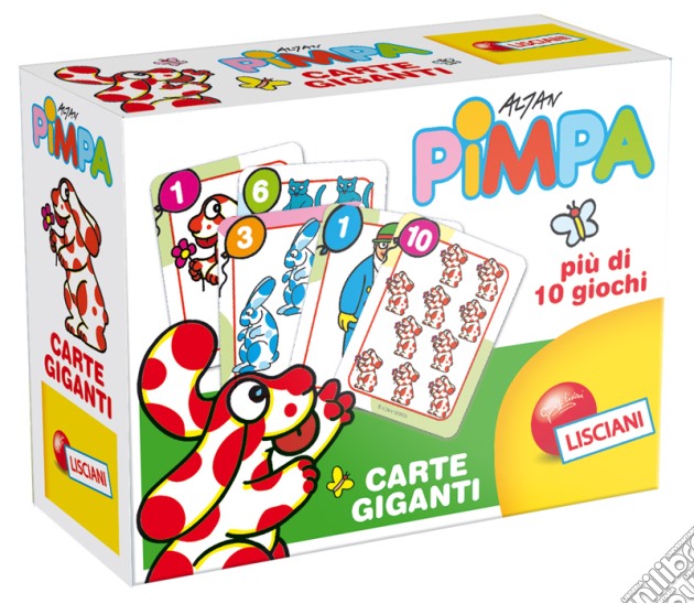 Pimpa - Carte Giganti gioco di Lisciani