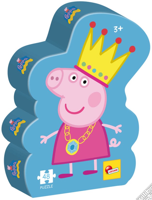 Peppa Pig - Principessa - Puzzle Confezione Sagoma gioco di Lisciani
