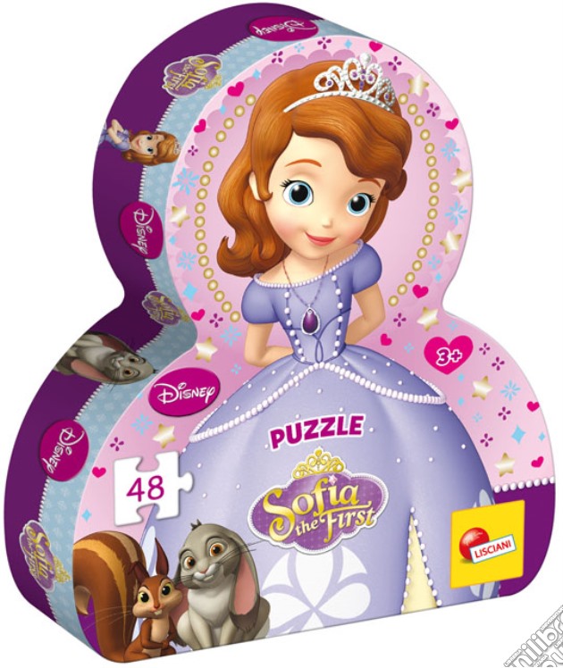 Sofia La Principessa - Puzzle Confezione Sagoma gioco di Lisciani