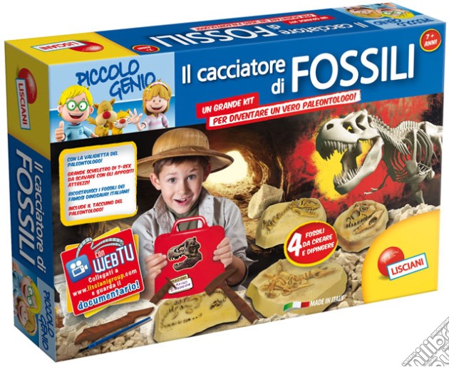 Piccolo Genio - Il Cacciatore Di Fossili gioco di Lisciani