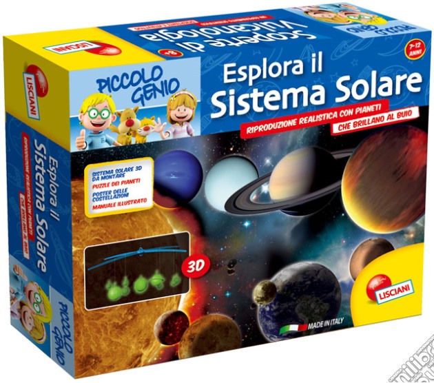 Piccolo Genio - Esplora Il Sistema Solare gioco di Lisciani