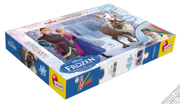Frozen - Puzzle Color Plus Super 35 Pz puzzle di Lisciani