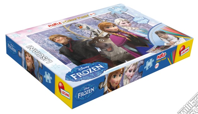 Frozen - Puzzle Color Plus Super 108 Pz puzzle di Lisciani