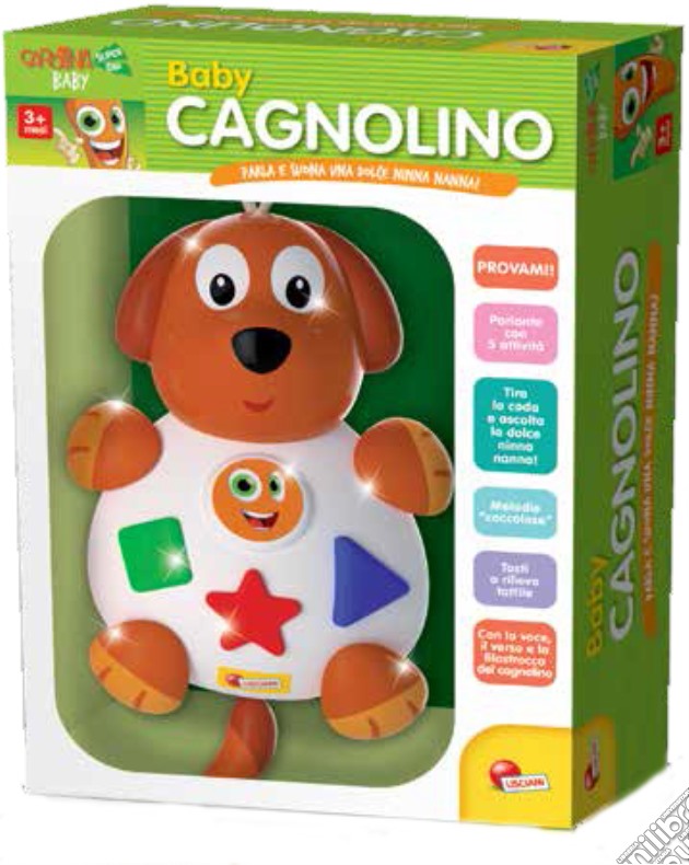 Carotina - Baby Carillon - Cagnolino gioco di Lisciani