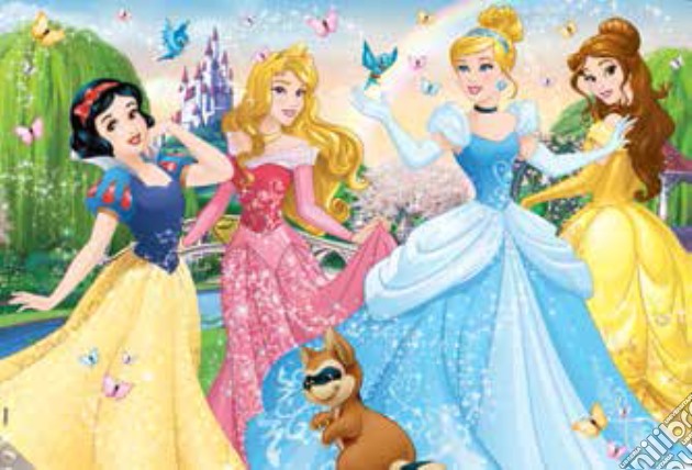 Principesse Disney - Puzzle Double-Face Plus 60 Pz puzzle di Lisciani
