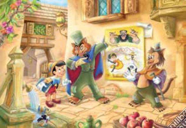 Pinocchio - Puzzle Double-Face Supermaxi 35 Pz puzzle di Lisciani