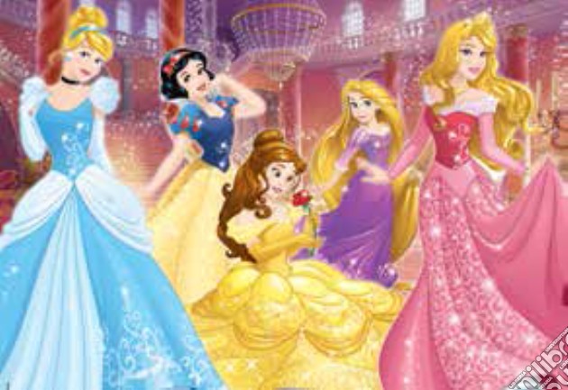 Principesse Disney - Puzzle Double-Face Supermaxi 60 Pz puzzle di Lisciani