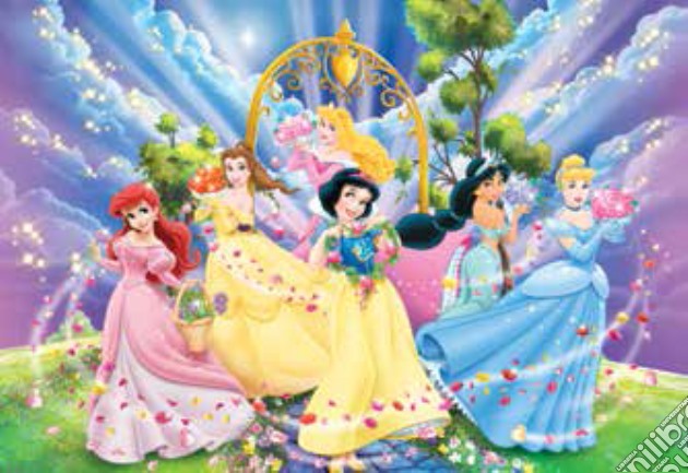 Principesse Disney - Puzzle Double-Face Supermaxi 108 Pz puzzle di Lisciani