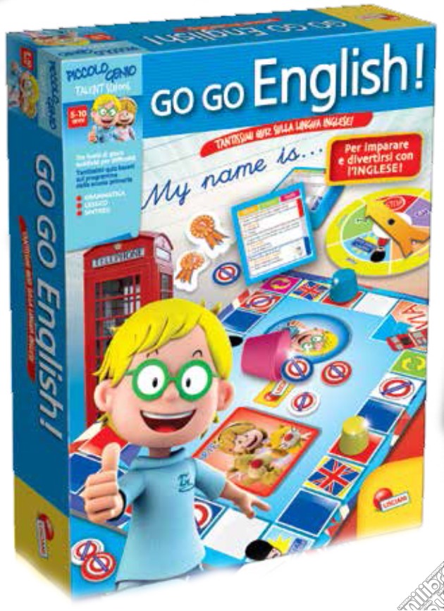 Piccolo Genio - Go Go English gioco di Lisciani