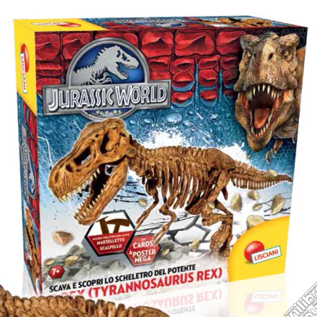 T-Rex. Jurassic world. Super kit gioco di Lisciani
