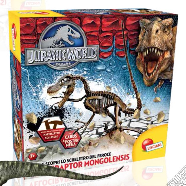 Jurassic World - Super Kit Velociraptor gioco di Lisciani