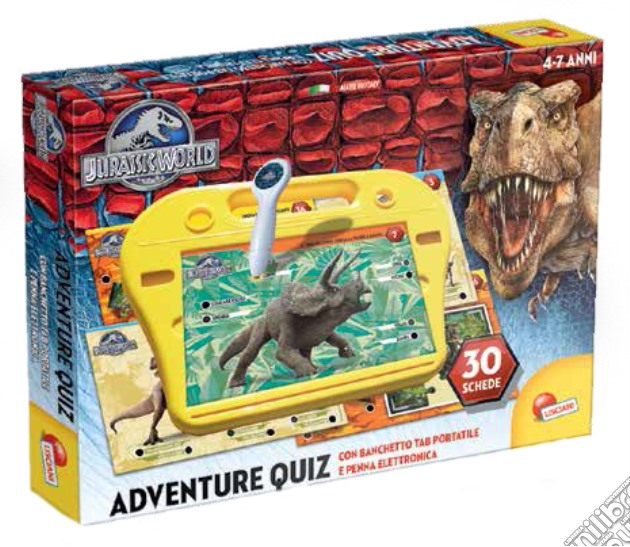 Jurassic World - Penna Quiz Superdesk gioco di Lisciani