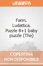 Farm. Ludattica. Puzzle 8+1 baby puzzle (The) giochi