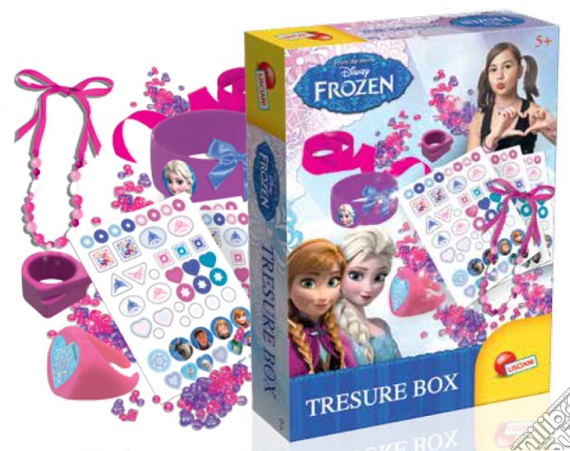 Frozen - Treasure Box - Crea Collane gioco di Lisciani