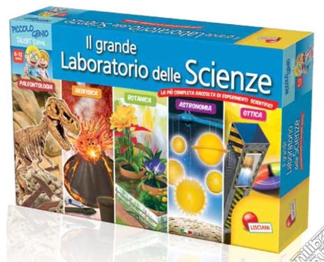 Piccolo Genio - Grande Laboratorio Scienze gioco di Lisciani