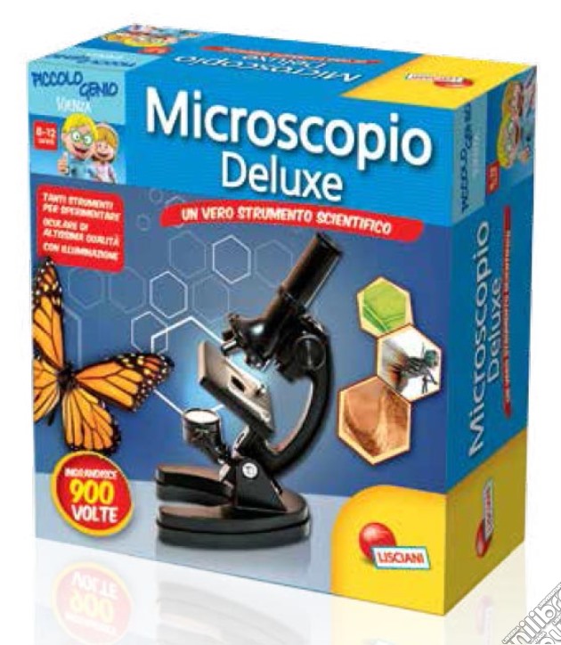 Piccolo Genio - Microscopio Deluxe gioco di Lisciani