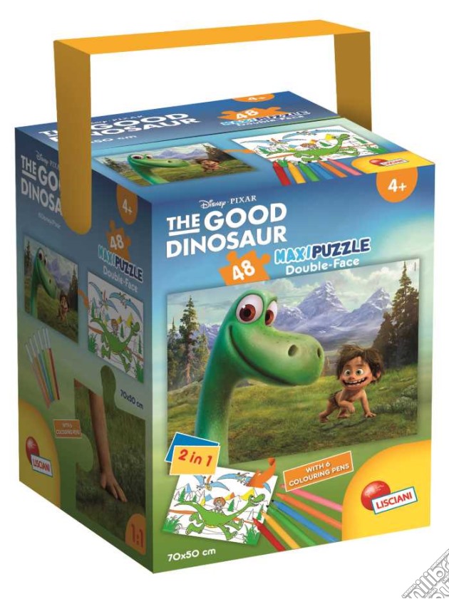 Good Dinosaur (The) - Fustino Color + Puzzle Maxi 48 Pz puzzle di Lisciani
