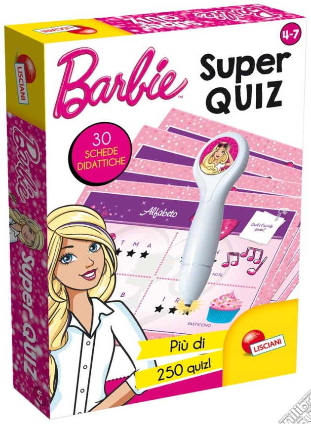 Barbie - Penna Quiz gioco di Lisciani