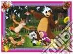 Masha E Orso - Tutti Gli Amici - Fustino Color + Puzzle Maxi 48 Pz
