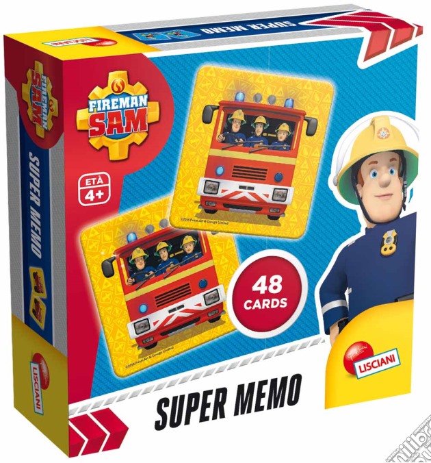 Sam Il Pompiere - Super Memo gioco di Lisciani