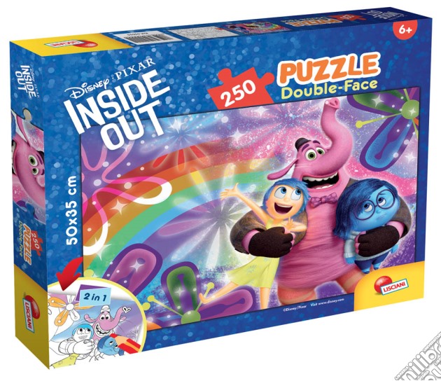 Inside Out - Puzzle Double-Face Plus 250 Pz - Gioia E Tristezza puzzle di Lisciani