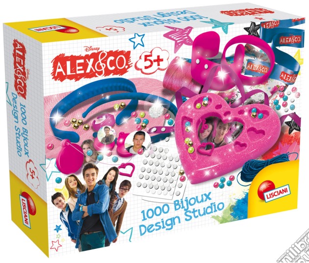 Alex E Co - 1000 Bijoux Design Studio gioco di Lisciani
