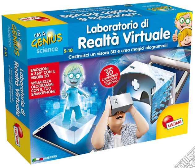 Piccolo Genio - Laboratorio Di Realta' Virtuale gioco di Lisciani