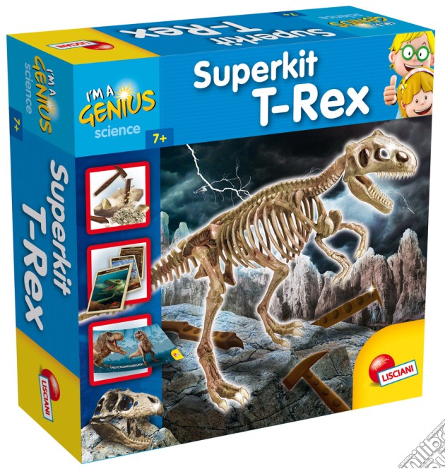 Piccolo Genio - Super Kit T-Rex gioco di Lisciani