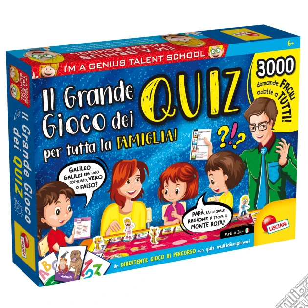 Giochi da Tavolo e di Ruolo - Lisciani Piccolo genio quiz 5000