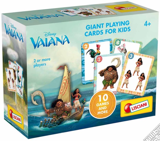 Vaiana - Carte Giganti gioco di Lisciani