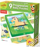 Carotina - 9 Progressive Baby Puzzle - La Fattoria giochi