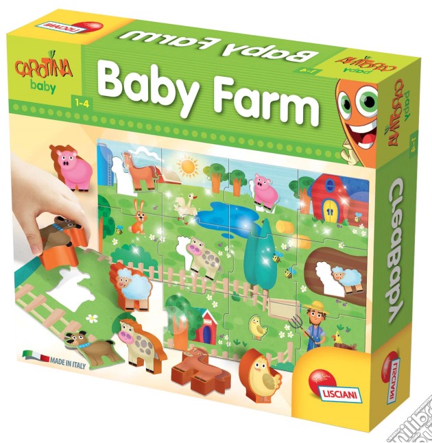 Carotina - Baby Farm gioco di Lisciani