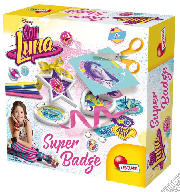 Soy Luna - Super Badges - Kit Crea Spille gioco di Lisciani