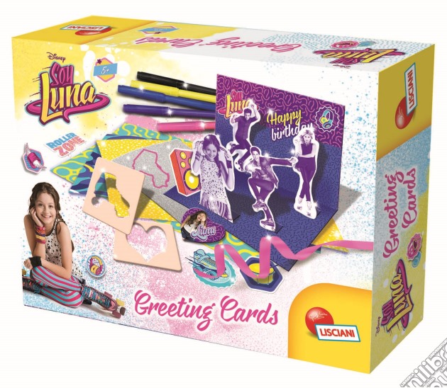 Soy Luna - Greeting Cards - Kit Crea Cartoline gioco di Lisciani