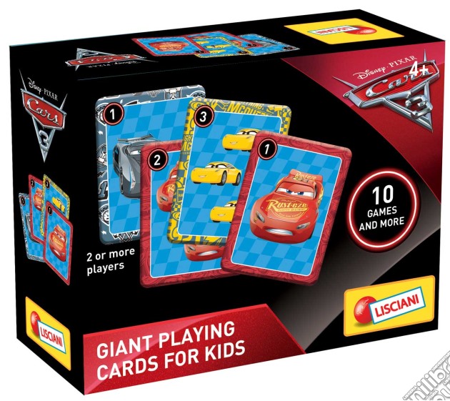 Cars 3 - Giant Cards gioco di Lisciani