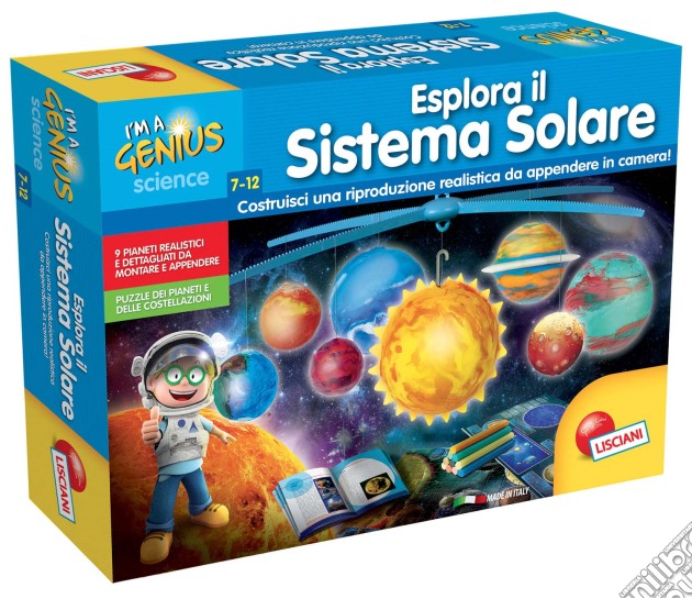 Piccolo Genio - Laboratorio Del Sistema Solare gioco di Lisciani