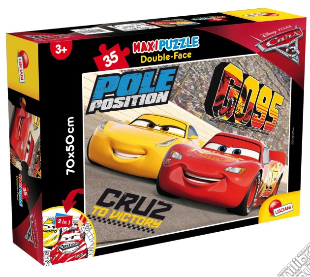 Cars 3 - Race Ready - Puzzle Df Supermaxi 35 gioco di Lisciani