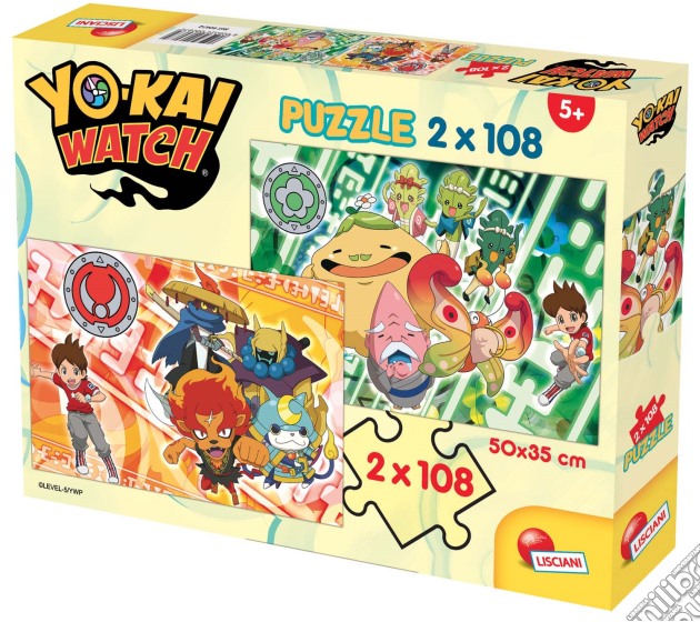 Yo-Kai Watch - Puzzle 2x108 Pz - A New Adventure Begins puzzle di Lisciani
