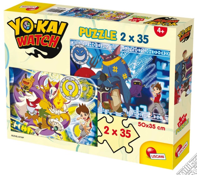 Puzzle 2 X 35 Yokai Watch Protect The Seals! puzzle di AA.VV.