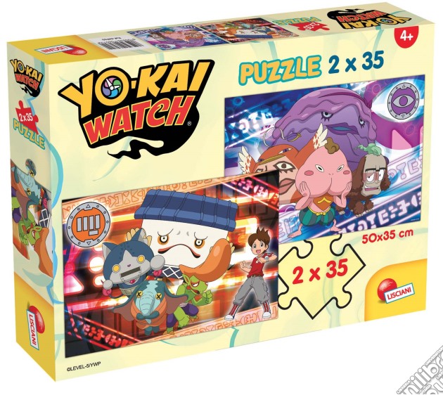 Yo-Kai Watch - Puzzle 2x35 Pz - World Of Yo-Kai puzzle di Lisciani