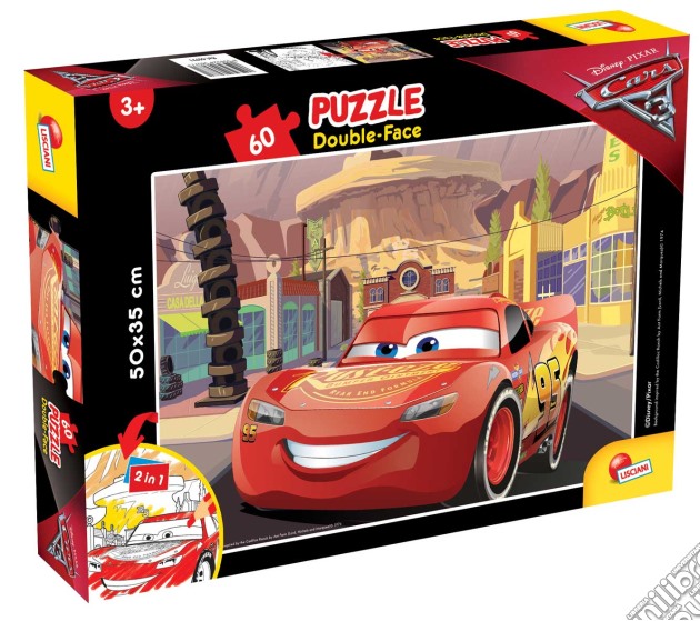 Cars 3 - Puzzle Df Plus 60 Tit 01 gioco di Lisciani