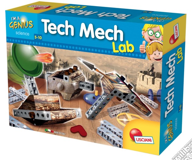 Piccolo Genio - Tech Mech Lab - Macchine Nella Storia gioco di Lisciani