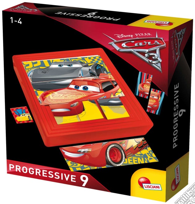 Cars 3 - Progressive 9 gioco di Lisciani
