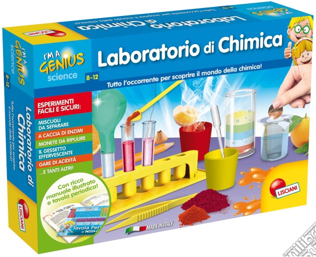 I'M A Genius - Il Mio Laboratorio Di Chimica gioco di Lisciani
