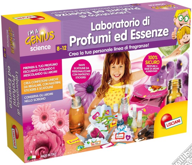 I'M A Genius - Il Laboratorio Di Profumi Ed Essenze gioco di Lisciani